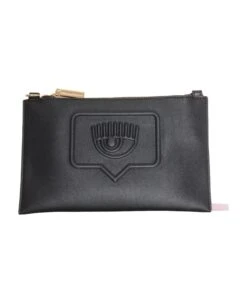 Chiara Ferragni Flat Clutch Bag