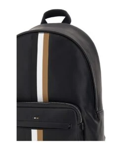 Hugo Boss 'ray Backpack' Leather Backpack -Italist Store a0e56610dc3311b9119b9a63326fcb56