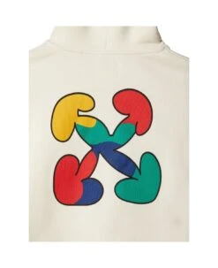 Off-White Arrow Chunky Hoodie -Italist Store a2bf48e85e11cecd8be91617b7d31dbe