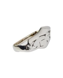 Alexander McQueen Asymmetric Cut-out Detailed Ring