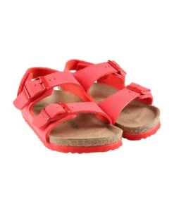 Birkenstock Red Sandals "milano Hl Kids" For Boy With Logo -Italist Store a2e718219ef2b70164b058adab0e0ec6