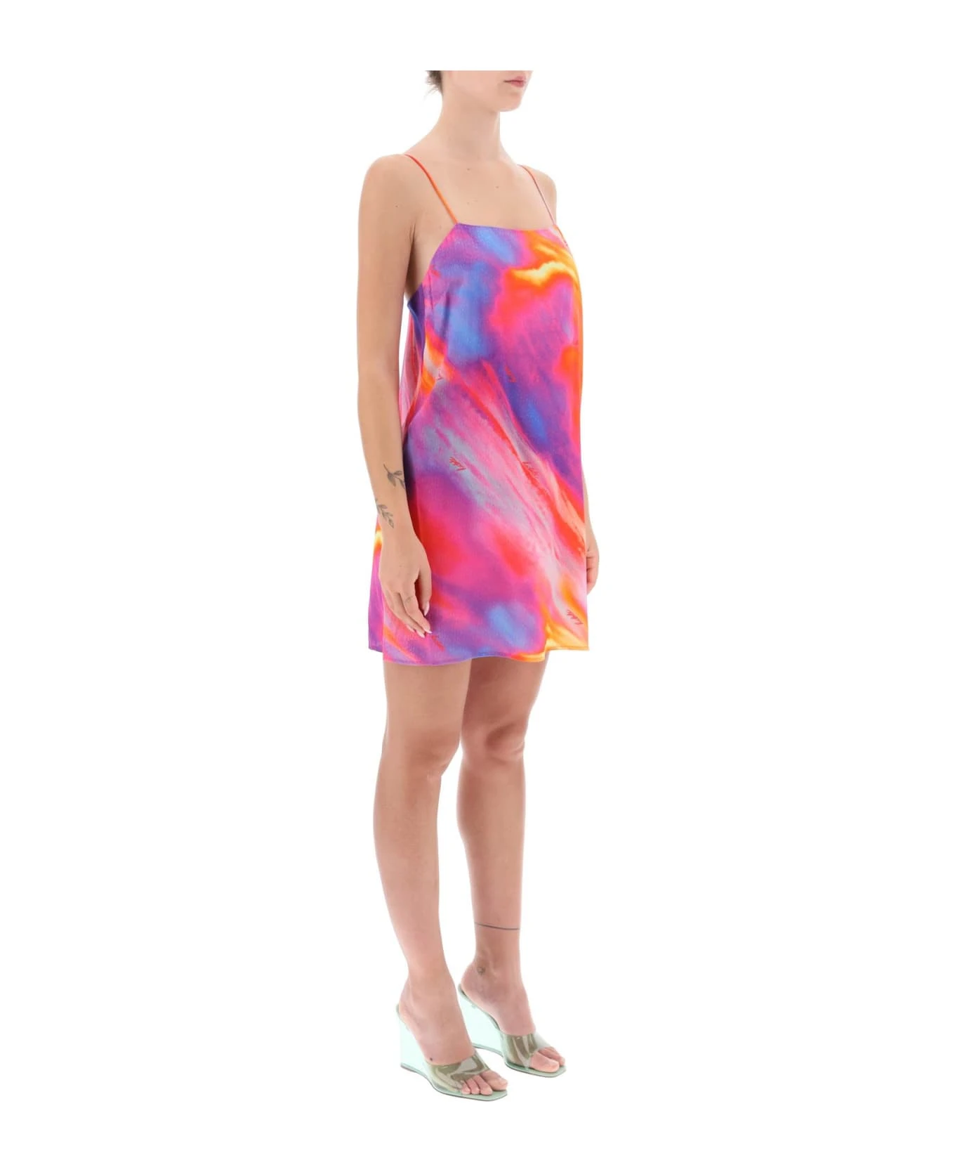 Printed Jacquard Mini Dress 2 Printed Jacquard Mini Dress - Image 2