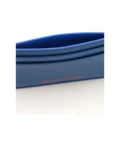 Alexander McQueen Blue Card Holder -Italist Store a6f8f66cc90fb291a0cb82d98950e0ad