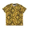 Versace T-shirt Stampa Barocca In Jersey Di Cotone Bambino