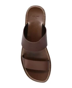 Celine Lerins Logo Debossed Strapped Sandals -Italist Store a9ce1276e38bfb4e0060eaab603b0ded