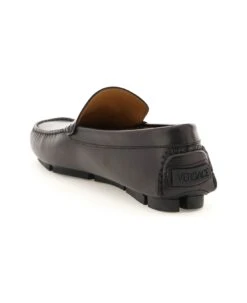 Versace 'la Medusa' Leather Loafers -Italist Store a9d13421f96b0b8450d4e16e4166d7d5