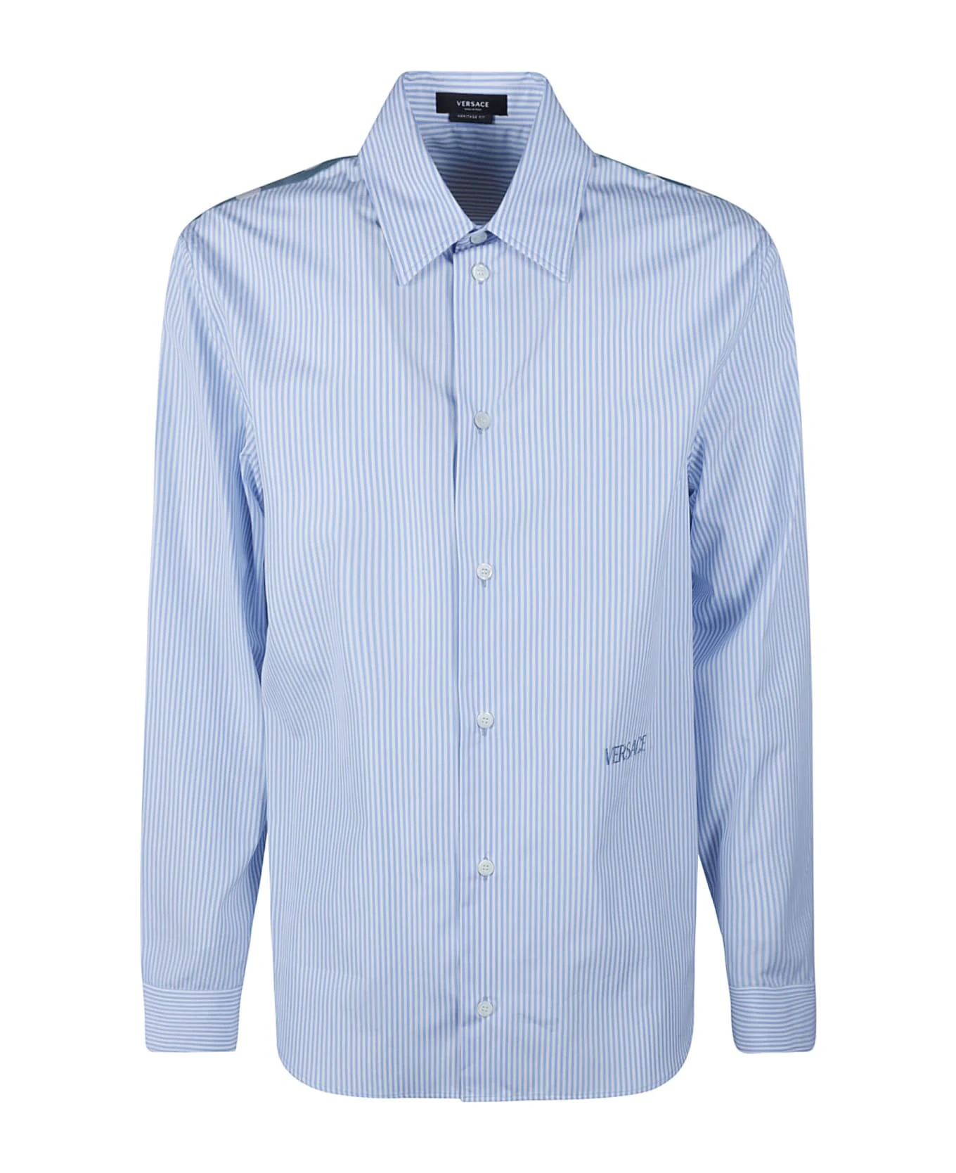 Versace Pinstripe Shirt 1 Versace Pinstripe Shirt