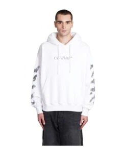 Off-White Sweatshirt In White Cotton