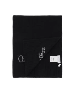Off-White Wool Scarf With Logo Embroidery -Italist Store adde5f16c8a1706ef868c2fc23cde1a5