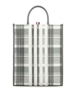 Vertical Leather Tote