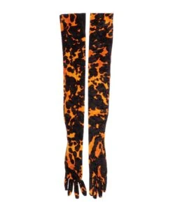 Dries Van Noten Velvet Gloves