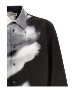 Alexander McQueen Printed Shirt -Italist Store af9e4971cf43071985d010107a524219
