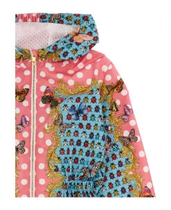 Versace 'heritage Butterflies & Ladybugs Kids' Capsule La Vacanza Hooded Jacket -Italist Store b2d656f5f6f5a5adcb79af62922de937