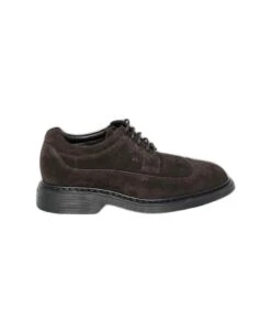 Hogan Pointed-toe Lace-up Shoes