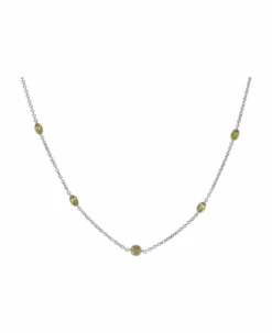 Lo Spazio Yellow Sapphire And Diamond Necklace
