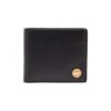 Biggie Bifold Black Leather Wallet With Medusa Detail Versace Men