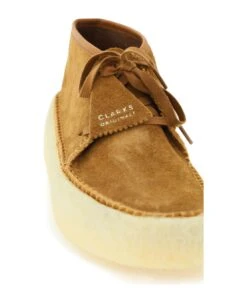 Clarks Suede Leather Caravan Lace-up Shoes -Italist Store b5d6f2220d53c8339c655752e1c84037