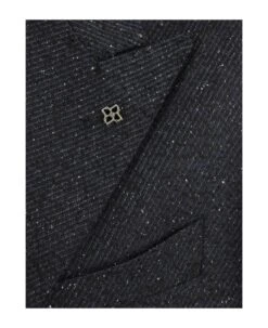 Wool, Silk And Cashmere Double-breasted Jacket -Italist Store b62a807db7484168c86b7b6f4f0138fb