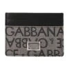 Dolce & Gabbana Jacquard Logo Card Holder