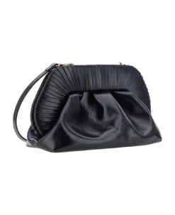 THEMOIRè Tia Cordonia Shiny Shoulder Bag 6 THEMOIRè Tia Cordonia Shiny Shoulder Bag -Italist Store b9392d2ccd19cfec868de2bd530247e1