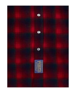 Maison Margiela Red Pendleton Check Wool Sleeveless Shirt -Italist Store b9f23dc5e3ce07a1f760476ca57370e6