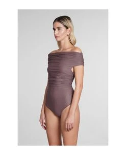 Nicola Body In Brown Polyamide -Italist Store bbcfd509306242d387ee7f05ba086c51