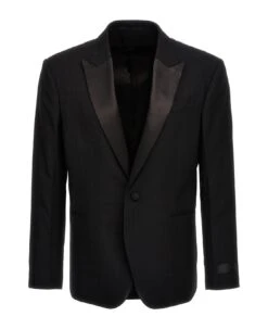 Versace Crocodile Jacquard Blazer