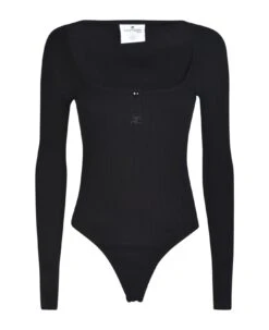 COURREGES Ribbed Bodysuit