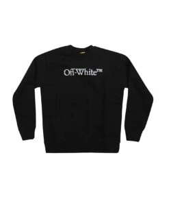 Off-White Bookish Bit Logo Crewneck