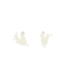 Simone Rocha Twisted Pearl Earrings