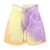 Off-White Multicolor Shorts For Girl With Logo