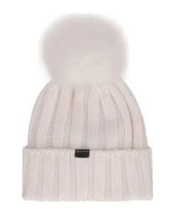 Woolrich Beanie With Pom-pom