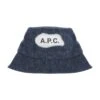 A.P.C. Denim Bucket Hat With Logo