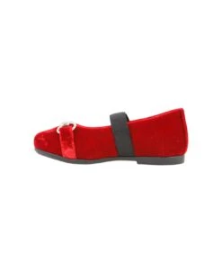 Velvet Ballet Flat -Italist Store c5a8bca9ee3d52a14389d36c8a2e4d61