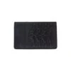 Alexander McQueen Black Card-holder With Embossed Motif In Leather Man