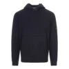 Stone Island Navy Blue Sweatshirt With Lined Hoodie