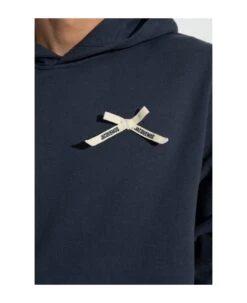 Jacquemus Bow Logo Detailed Hoodie -Italist Store c72455565bc12cb999acd6fbe58d32bb
