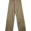 Pusher Pants Khaki Green Twill Baggy Pant With Side Snaps - Pusher Pant