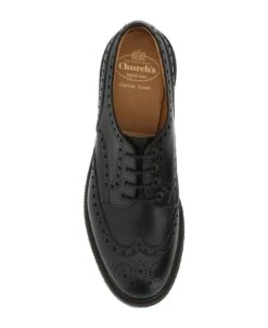 Church's Black Leather Horsham Lace-up Shoes -Italist Store c9d50a172e2ba161472a5a4a38a7ddaa