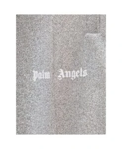 Lurex Grey Cotton Jogger Pants Girl Palm Angels Kids -Italist Store cc6b6f31539f725437a41424df6c18f3