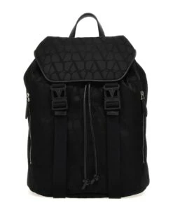 Valentino Garavani 'black Iconographe' Backpack