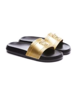 Versace Palazzo Slide Sandals -Italist Store ccc74c6ac636497826f808745130084c