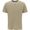 Off-White T-shirt With Back Arrow Embroidery