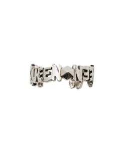 Alexander McQueen Mcqueen Graffiti Ring