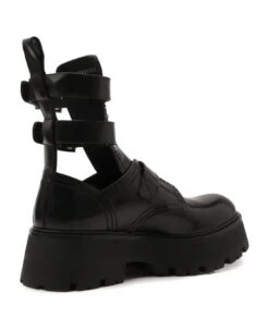 Alexander McQueen Rave Leather Boots -Italist Store d2c6e4244070eb045e5ac82e13240a54