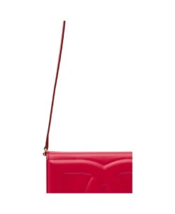 'dg Logo Bag' Red Crossbody Bag In Leather Woman Dolce & Gabbana -Italist Store d31f7ac4aa1b16c7e6a17c4e35d32c3e
