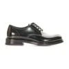 Prada Lace-up In Brushed Leather