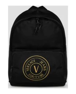 Versace Jeans Couture V-emblem Nylon Backpack