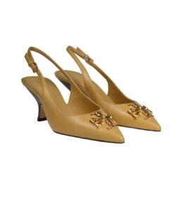 Tory Burch Eleanor Pump In Sand Buff Color Leather -Italist Store d62f5e21db525276a9ed4e53f1448de1