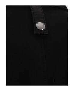 Alexander McQueen Black Leather And Fabric Bomber Jacket -Italist Store d666ed367307b974ccf7f793c4dc238f